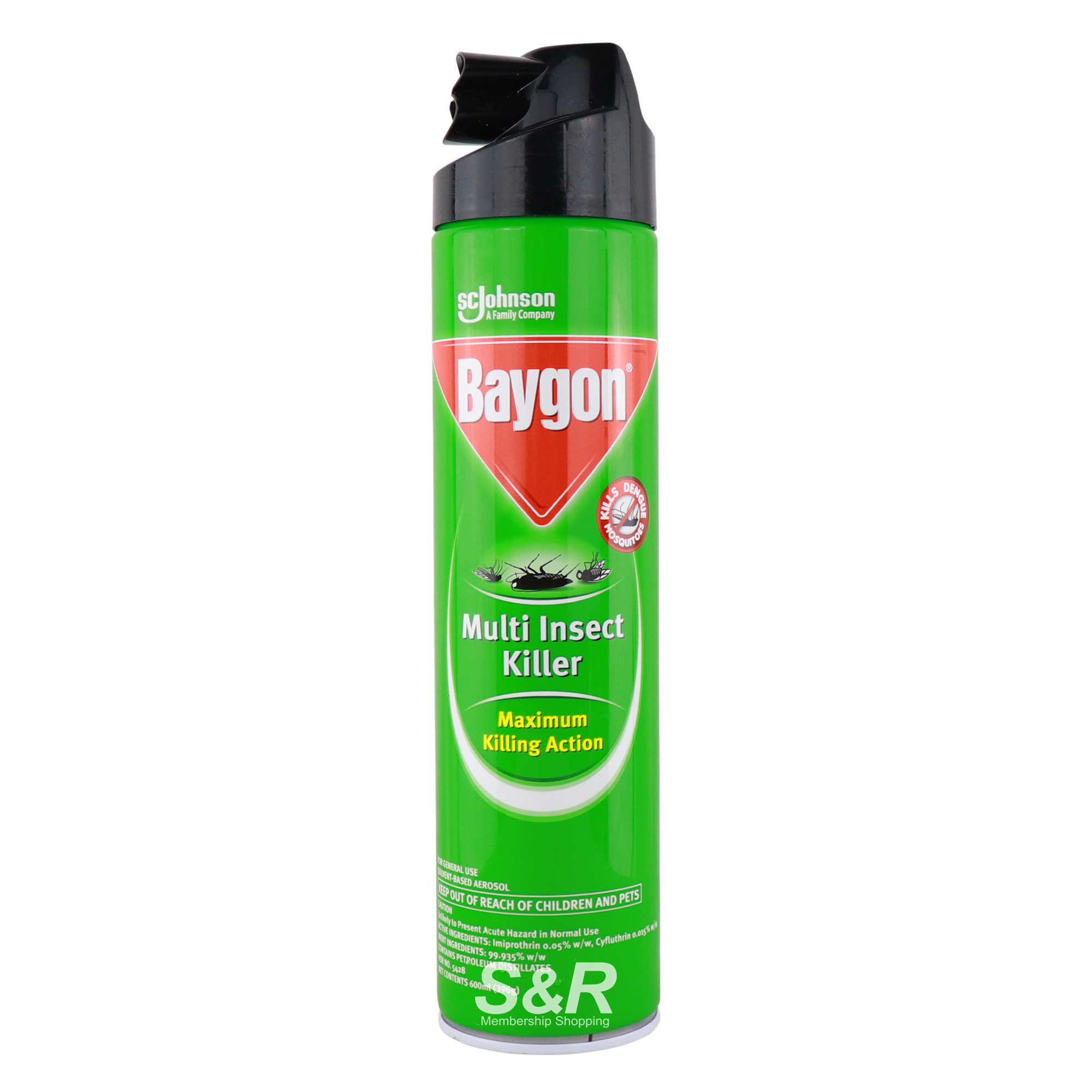 Baygon Multi Insect Killer 600mL